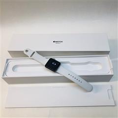 Apple Watch Series 3 (42mm) A1861 Silver Case & White Sport Band GPS + LTE